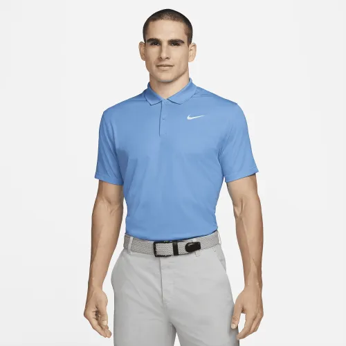 Nike Dri-FIT Victory мужские для гольфа Polo синий