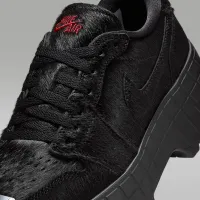 Nike Air Jordan 1 Brooklyn Low женская Кроссовки цвет черный
