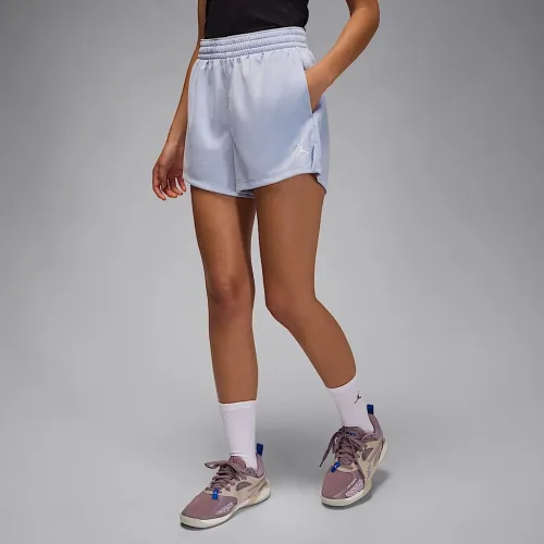 Nike Jordan Sport жіноча Mesh шорти колір сірий