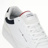 Кроссовки Tommy Hilfiger Basket Core Lth Mix Ess FM0FM05058-YBS - Белые