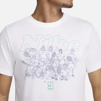 NikeCourt чоловічі Dri-FIT Tennis футболка колір білий