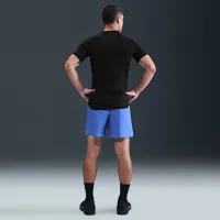 Nike Pro тренувальні чоловічі Dri-FIT Short-Sleeve Top колір чорний