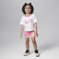 Nike Jordan Lemonade Stand Toddler шорты набор Pink