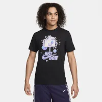 Nike чоловічі баскетбольні футболка колір чорний