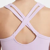 Nike One Fitted Big дитячі (Girls') Dri-FIT Tank колір фіолетовий