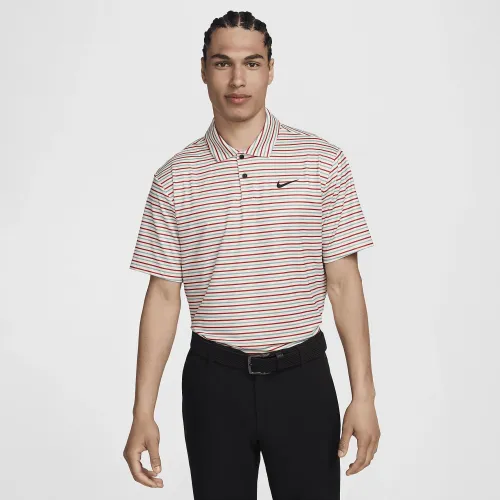 Nike Tour чоловічі Dri-FIT Striped для гольфу Polo колір білий