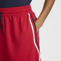 USAB Practice женская Nike баскетбольные шорты цвет красный