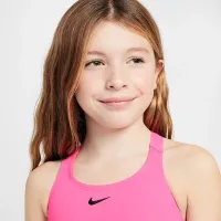 Nike Swim Big детские (Girls') Racerback Bikini and шорты набор Pink