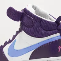 Nike Court Borough Mid 2 Big дитячі Кросівки колір білий