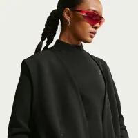 Nike Sportswear Tech Fleece жіноча оверсайз Sleeveless Duster колір чорний