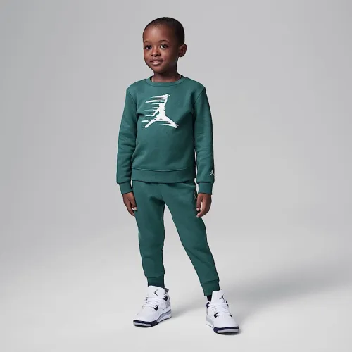 Nike Jordan MJ Flight MVP Toddler 2-Piece Fleece Crew набор цвет зеленый