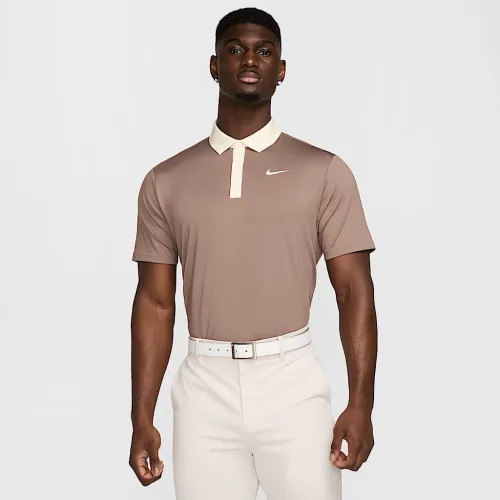 Nike Tour чоловічі Dri-FIT для гольфу Polo колір коричневий