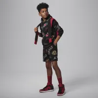 Nike Jordan MJ Essentials Big детские Printed Pullover Толстовка с капюшоном цвет черный