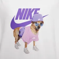 Nike Sportswear Big дитячі (Girls') футболка колір білий