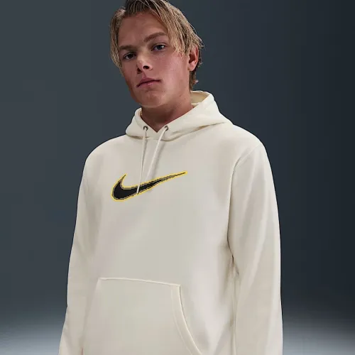 Nike Sportswear Club чоловічі Fleece Толстовка з капюшоном колір білий