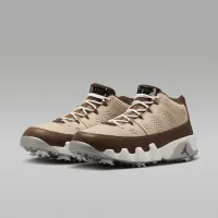 Nike Air Jordan 9 G NRG для гольфа Кроссовки цвет коричневый