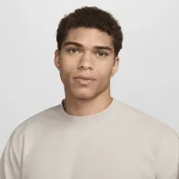 Nike Tech мужские Short-Sleeve Fleece Top цвет коричневый