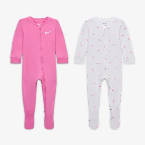 Nike Baby Essentials Baby Coveralls (2 пары) Pink