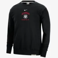 Georgia Standard Issue чоловічі Nike College Fleece Crew-Neck світшот колір чорний
