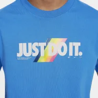 Nike Sportswear Big дитячі футболка блакитний