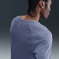 Nike Stride чоловічі Dri-FIT Running Waffle Crew блакитний