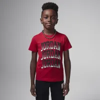 Nike Jordan Little детские 3K футболка цвет красный