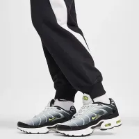 Nike Air Big дитячі Fleece Joggers колір чорний