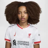 Liverpool FC 2024/25 Stadium Third жіноча Nike Dri-FIT Soccer Replica Jersey колір білий