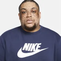 Nike Sportswear Club Fleece мужские Graphic Crew синий