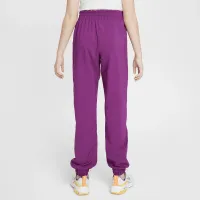 Nike Dri-FIT One Big дитячі (Girls') Woven тренувальні Pants колір фіолетовий