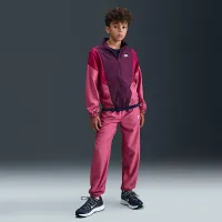 Nike Sportswear Big дитячі Woven Tracksuit колір фіолетовий