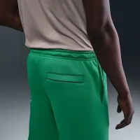 Nike Club мужские Fleece шорты цвет зеленый