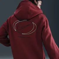 Nike Sportswear Club чоловічі Full-Zip Fleece Толстовка з капюшоном колір червоний