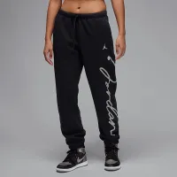 Nike Jordan Brooklyn Fleece женская Graphic Pants цвет черный