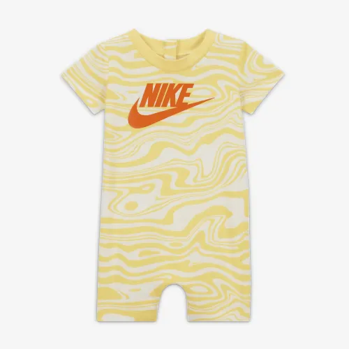 Nike Sportswear Paint Your Future Baby (0-9M) Tee Romper Yellow