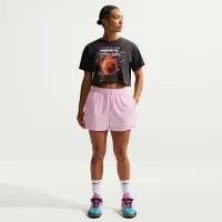 Nike Essential жіноча Dri-FIT Mesh баскетбольні шорти Pink