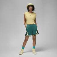 Nike Jordan Sport женская Diamond шорты цвет зеленый