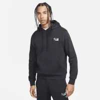 Nike Club Fleece чоловічі Patch Pullover Толстовка з капюшоном колір чорний