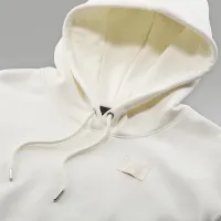 Nike Jordan Flight Fleece жіноча Satin-Lined Pullover Толстовка з капюшоном колір білий