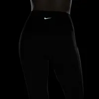 Nike One женская С высокой Талией 7/8 лосины с карманамицвет черный