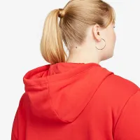 Nike Sportswear Club Fleece жіноча Pullover Толстовка з капюшоном (великі розміри) колір червоний