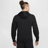 NikeCourt Heritage чоловічі Dri-FIT Fleece Tennis Толстовка з капюшоном колір чорний