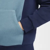 Nike Air Big детские Pullover Толстовка с капюшоном синий