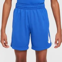 Nike Multi Big детские (для мальчиков) Dri-FIT шорты синий