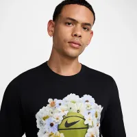 Nike мужские Max90 Long-Sleeve баскетбольные футболка цвет черный