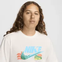 Nike Sportswear мужские футболка цвет белый