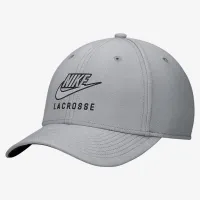 Nike Rise Lacrosse Swoosh Flex Cap цвет серый