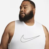 Nike Pro Dri-FIT чоловічі Slim Fit Sleeveless Top колір білий