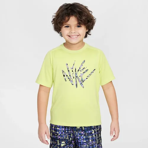 Nike Dri-FIT Little детские Bold Move Short Sleeve Top Yellow