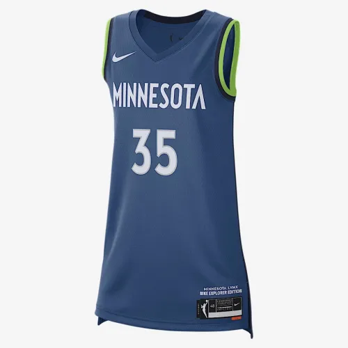 Minnesota Lynx Explorer Edition Nike Dri-FIT WNBA Victory Jersey блакитний